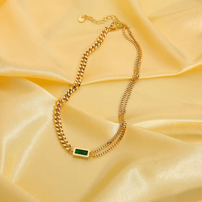 VIELLA EMERALD ESSENCE NECKLACE