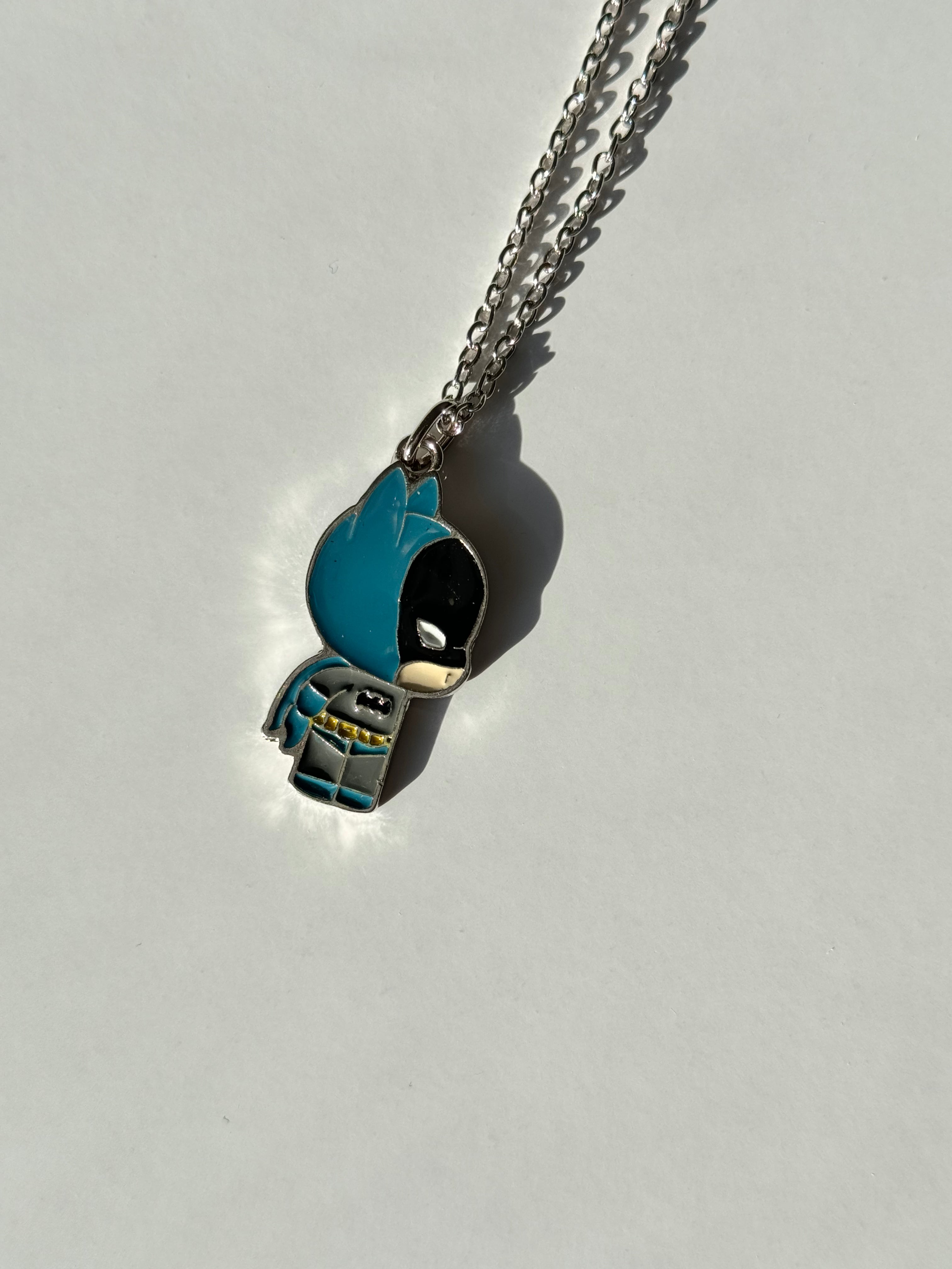 Batman & Hello Kitty Couple Necklaces