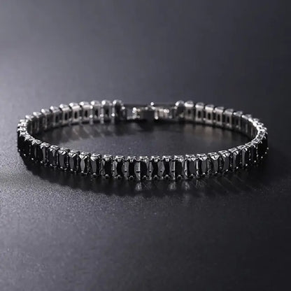 Cubic Zirconia Chain Bracelet - VIELLA