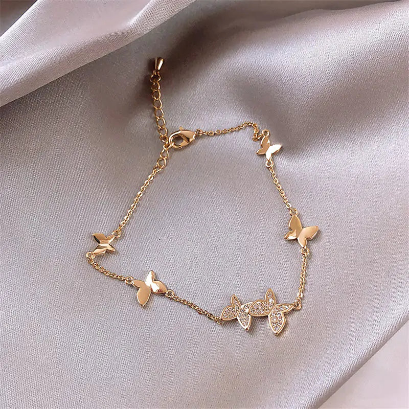 Crystal Butterfly Bracelet - VIELLA