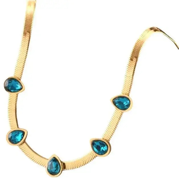 VIELLA AZURE NECKLACE - VIELLA