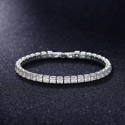 Cubic Zirconia Chain Bracelet - VIELLA