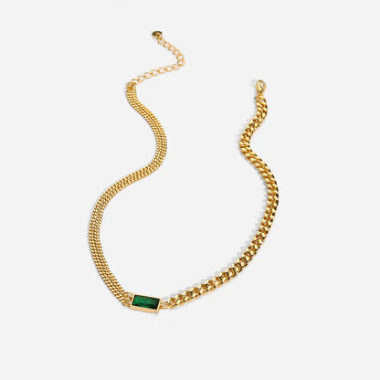 VIELLA EMERALD ESSENCE NECKLACE